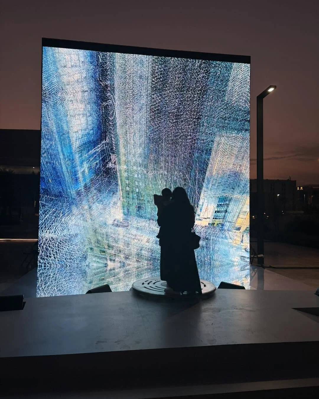 Installation vidéo au Noor Festival 2025